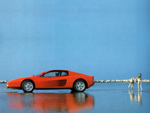 Ferrari testarossa 1984
